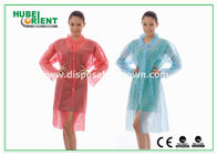 PP Or MP Or Tyvek Disposable Lab Coats With Snaps White/Blue/Red Fashion And Durable Use