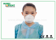 White / Blue PP disposable Dust Mask Single Headband , Eco friendly
