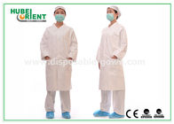 White Tyvek Disposable Lab Coat/Protective Disposable Lab Coat Breathable