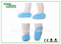 Waterproof For Clean Room Disposable Non-woven Shoe Cover With Non-slip Stripes