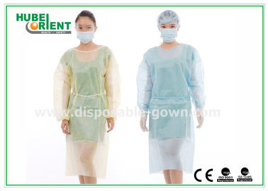 Hospital Use Disposable Isolation Gowns With Elastic Cuff/Disposable Medical Gowns for Clinic