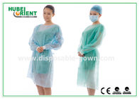 Polypropylene Disposable Isolation Gowns With Elastic Wrist