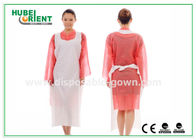 CE MDR Certificated Plastic PE Disposable Aprons For Food Service/Medical Grade