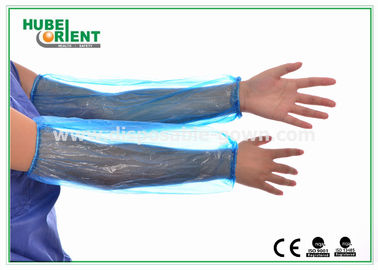 Oil-Proof Disposable Plastic Arm Sleeves Flexible With Polyethene Material Approved MDR CE