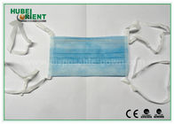 Non Stimulating Tie On Nonwoven Disposable Medical Face Mask