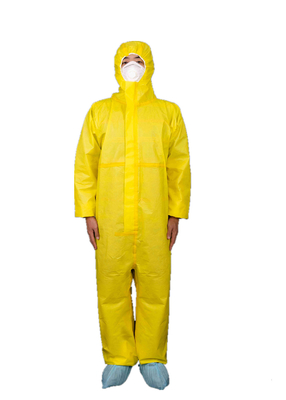 Tank Cleaning Oil Refinery Type 3/3B PP PE Disposable Coverall With Hood