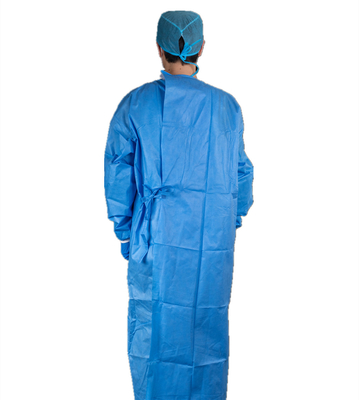 No Burr Medical Surgical Gown Wearing Resistant With Ultrasonic Heat Seal