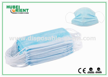 Disposable Medical Use Face Mask With Earloop/Approved EN14683 3ply Non-woven Disposable Surgical Mask