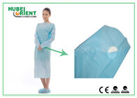 20g/m2 Knitted Wrist Nonwoven Disposable Protective Gown For Hospital