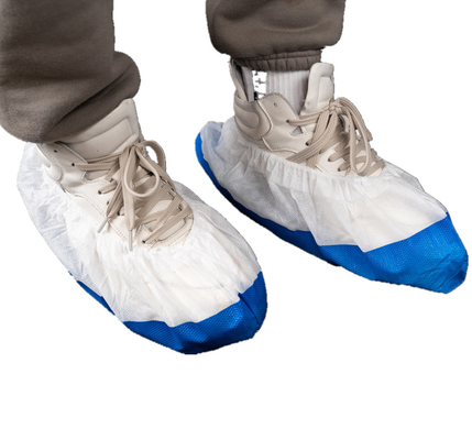 Medical PP CPE Shoe Cover Anti Bacterial