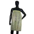 Spa Use Soft Nonwoven Ladies PP Disposable Skirt For Beauty Salon