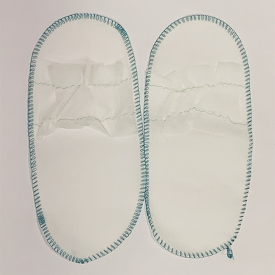 SPA/Massage/Hotel Disposable Soft Opened Top PP Nonwoven With Two Green Elastic