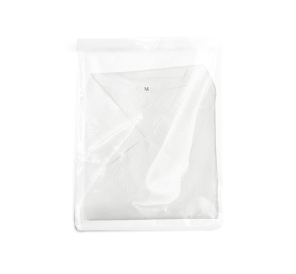 Snaps Closure Disposable MP Lab Coat With Pockets For Factory/Food Processing/General Industry