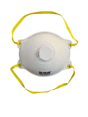 Certified With NIOSH N95 Standard Cup-Style Respirator Mask With Exhalation Valve