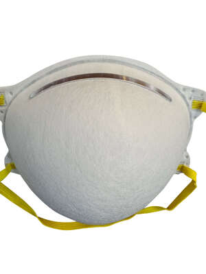 NIOSH Approved N95 Disposable Molded Cup Without Valve Filtering Facepiece Respirator For Non-Oil Particulate Protection