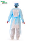 Free Size Disposable CPE Protective Gown With Long Sleeves