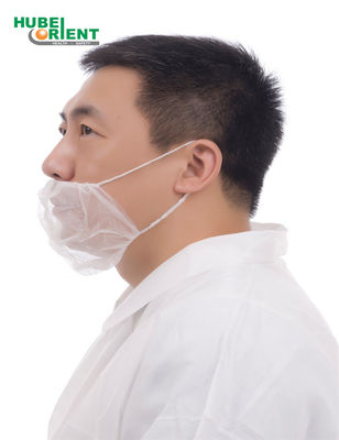 Double Elastic Earloop Nonwoven Polypropylene Disposable Beard Cover