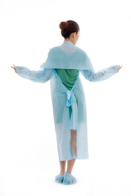 Ventilate Disposable CPE Gown Waterproof For Pharmacy