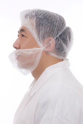 Hygiene Single Use Soft Non-woven Dustproof Beard Cover With Single Elastic