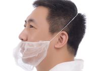 Breathable Anti Dust Single Elastic Nonwoven Beard Cover 10gsm