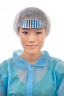 Food Processing Nonwoven Bouffant Head Cover With Peak