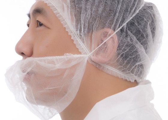 Hygiene Single Use Soft Non-woven Dustproof Beard Cover With Single Elastic