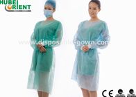 Polypropylene SMS Disposable Isolation Gown With Long Sleeves