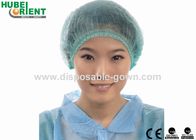 ISO13485 Nonwoven Disposable Round Cap With Double Elastic