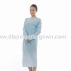 Antibacterial Polythene Disposable Long Sleeve Gown For Clinic