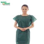Bacterial Prevention No Sleeve Nonwoven Disposable Patient Gown