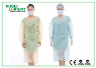 Disposable Isolation Gown Nonwoven PP Disposable Isolation Suit Multiple Color Choices