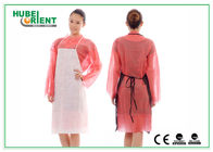 Disposable Polypropylene Nonwoven Apron With Thin Ties For Adults
