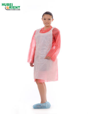 Medical Protective PE Disposable Apron Without Sleeves For Food Processing