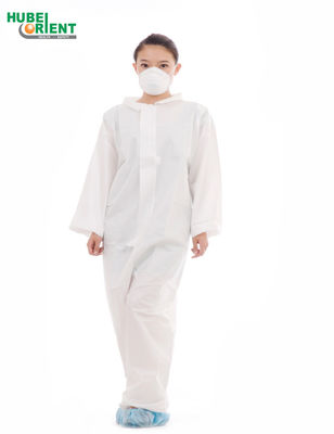 Safety Nonwoven Disposable Coveralls Medical Disposable Overall For Workplace