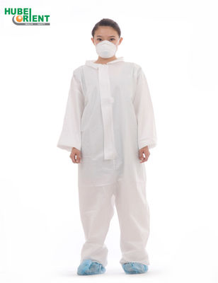 Safety Nonwoven Disposable Coveralls Medical Disposable Overall For Workplace