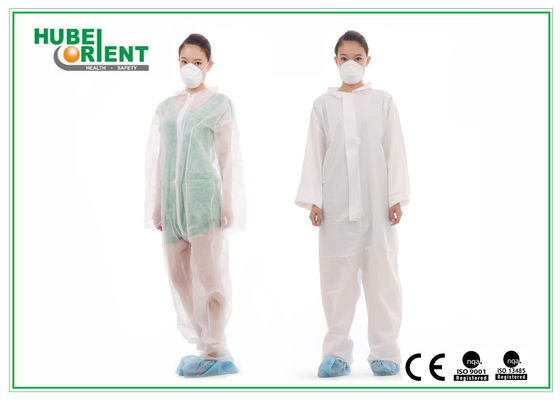 ISO1348 Waterproof 55gsm Disposable Medical Coveralls