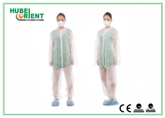 ISO1348 Waterproof 55gsm Disposable Medical Coveralls