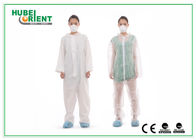 ISO9001 45gsm Disposable Polypropylene Coveralls