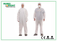 Full Body Waterproof Disposable Microporous Coverall 40gsm