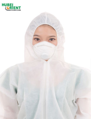 ISO13485 Hooded Nonwoven Medical Protection Coverall For Hospital