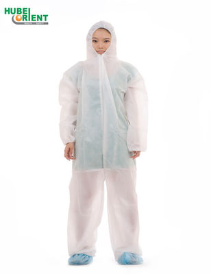 Disposable Medical Hooded PP Nonwoven Coverall