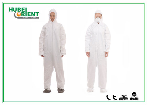 Waterproof Nonwoven SMS MP Disposable Coverall Suit