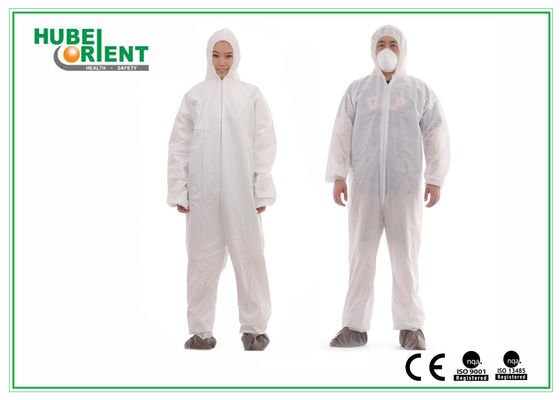 Waterproof Nonwoven SMS MP Disposable Coverall Suit