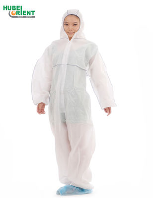 Disposable 50gsm Nonwoven Chemical Protective Clothing