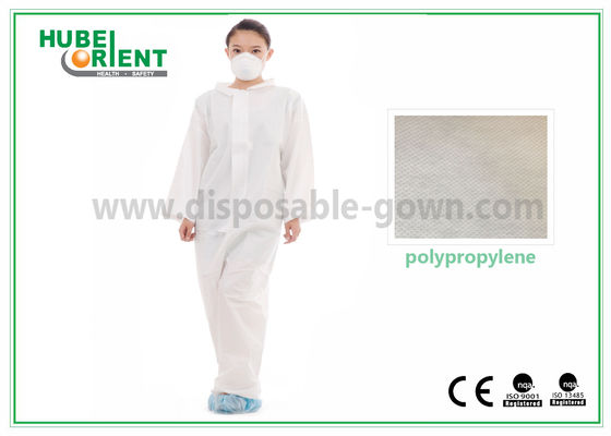 PP Medical Mens Insulated Coveralls / Custom Chemical Coverall Suit Eco - Friendly