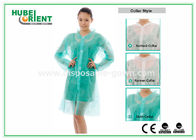 ISO9001 Medical Disposable 30G/M2 Non Woven Lab Coats For Hospital