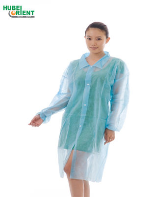 Unisex Medical Disposable Nonwoven Lab Coat For Adults