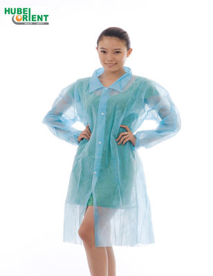 Unisex Medical Disposable Nonwoven Lab Coat For Adults