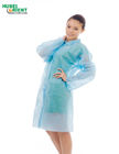 Disposable Medical 25gsm Nonwoven Lab Coat With Velcro Closure