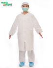 OEM Medical Disposable 35gsm PP Lab Coat For Hospital